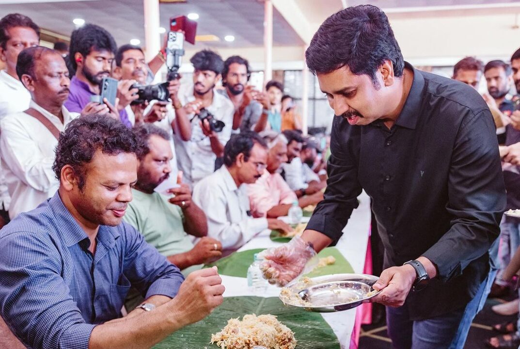 வேட்டையன் வெற்றி..! படக்குழுவினருக்கு உணவு வழங்கிய வேட்டையன் டீம்..! 3