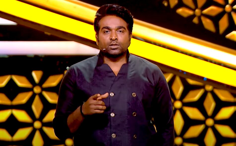என்ட்ரி கொடுத்த விஜய் சேதுபதி..! சத்தத்தால் அதிர்ந்த அரங்கம்..! பிக் பாஸ் ப்ரோமோ இதோ..! 3