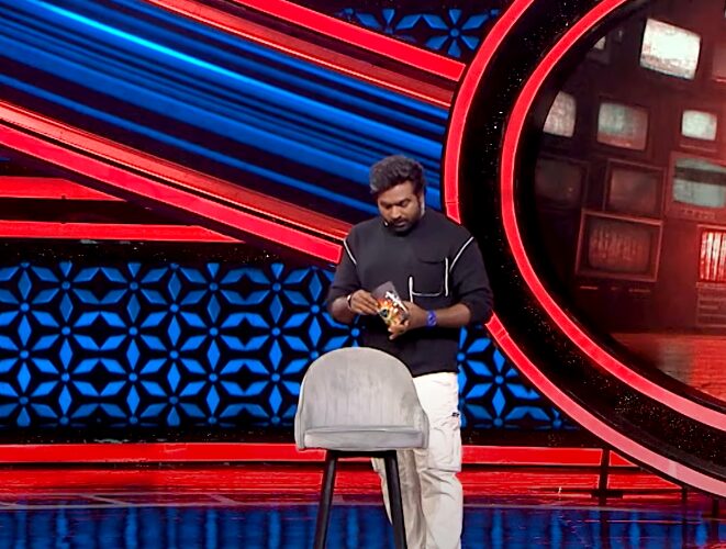 எலிமினேஷனை அறிவித்த விஜய் சேதுபதி..! பயத்தில் போட்டியாளர்கள்..! Bigg Boss promo..! 3