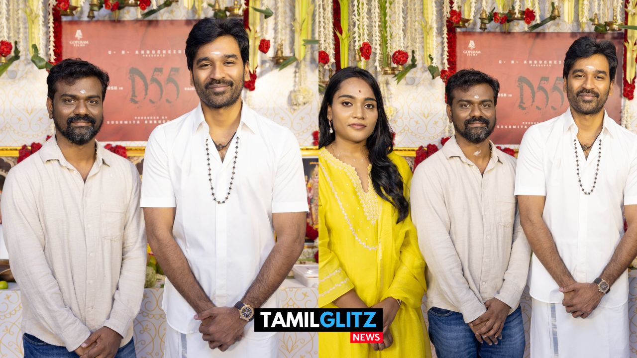 அமரன் இயக்குனருடன் கைகோர்த்த நடிகர் தனுஷ்..! வெளியான பூஜை புகைப்படங்கள்..! 59