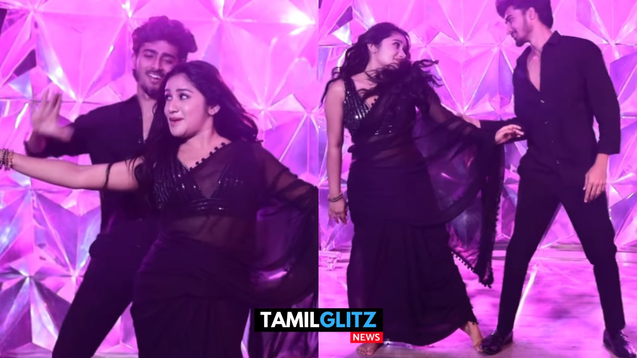 ரொமேன்டிக்காக நடனமாடிய சீரியல் நடிகை ரவீனா தாஹா..! வைரலாகும் அழகிய வீடியோ..! 71