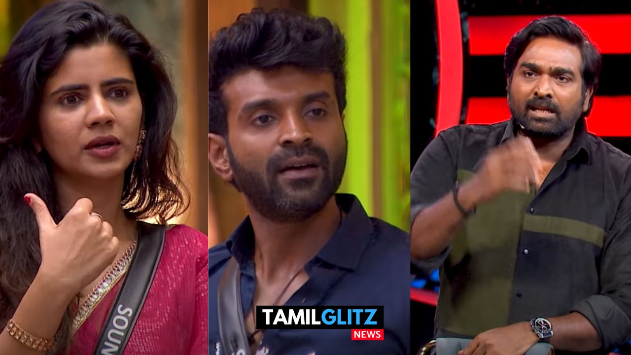 சௌந்தர்யா விவகாரத்தில் சத்யாவை வெளுத்துவிட்ட விஜய் சேதுபதி..! Bigg Boss Promo..! 15