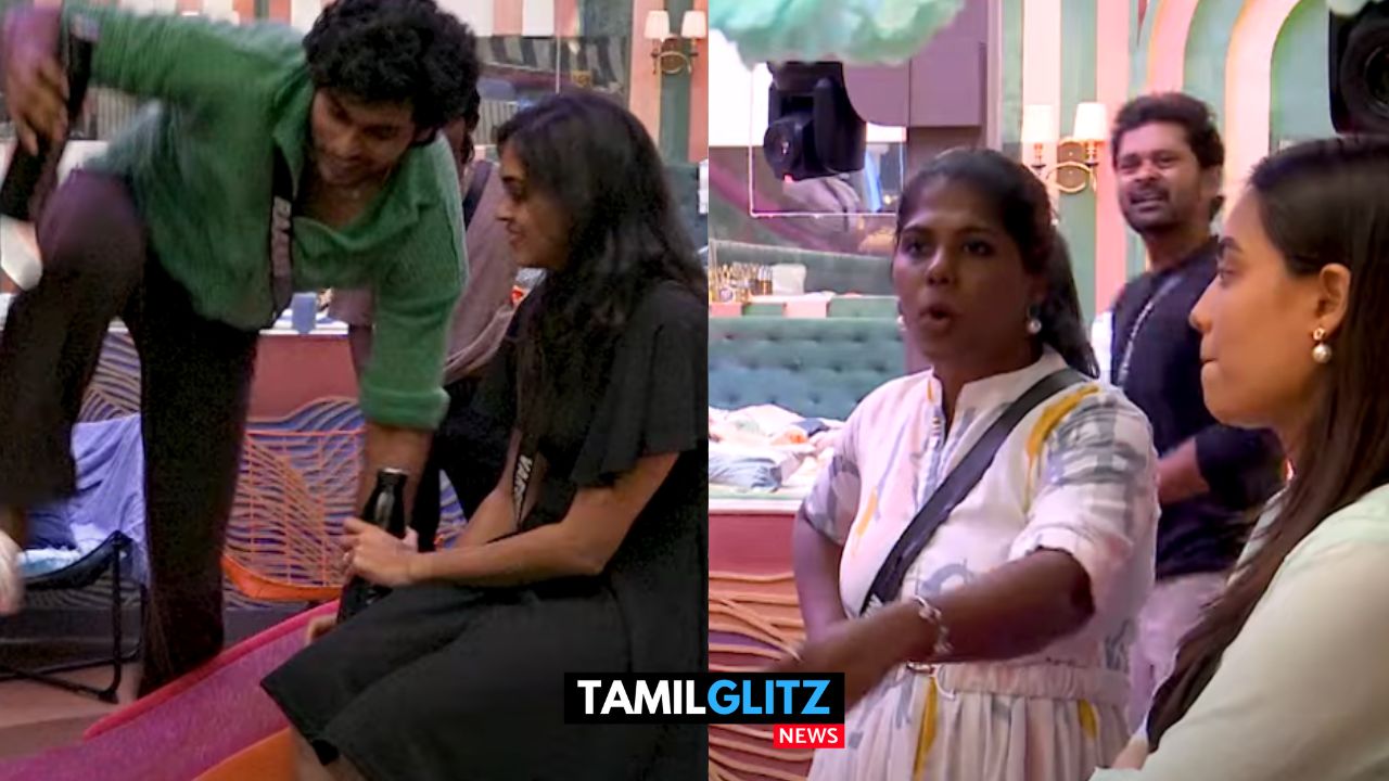 பெண்கள் இடத்தில் எகிறி குதித்த ராணவ்..! கண்டித்த மஞ்சரி..! Bigg Boss Promo..! 49