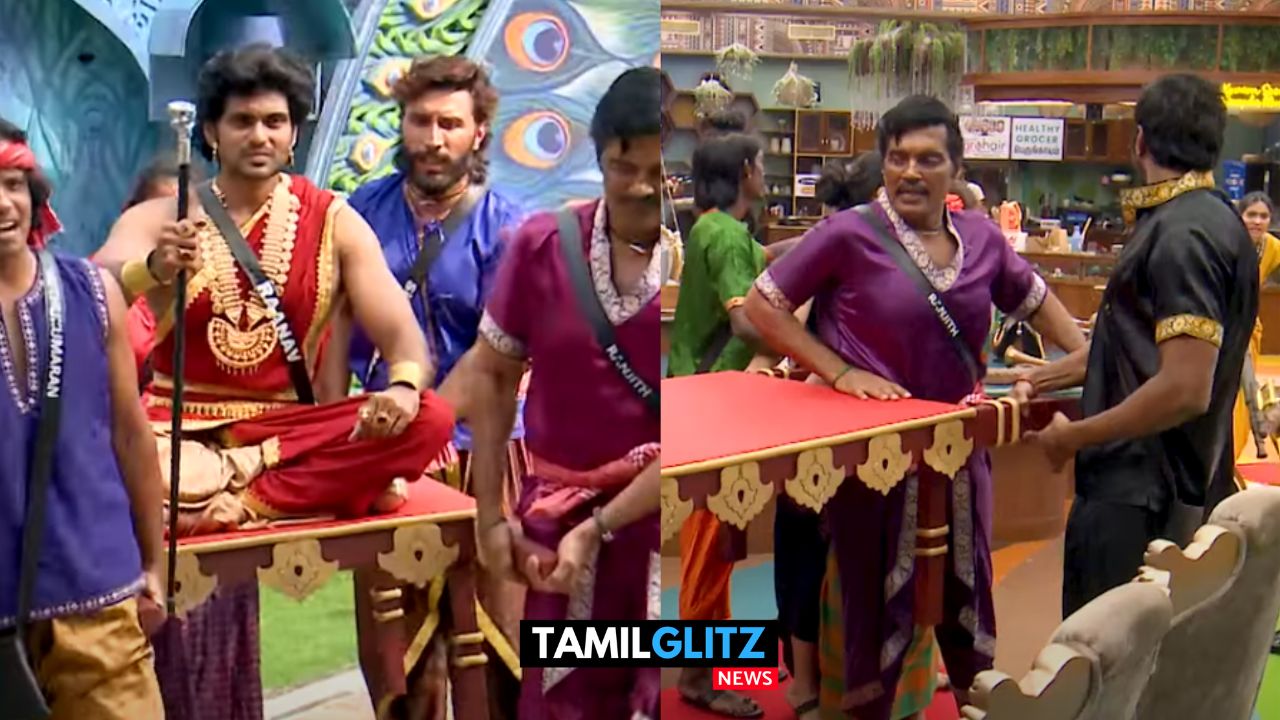 பல்லக்கிற்காக அடித்துக்கொள்ளும் பிக் பாஸ் வீட்டினர்..! Bigg Boss Promo..! 25