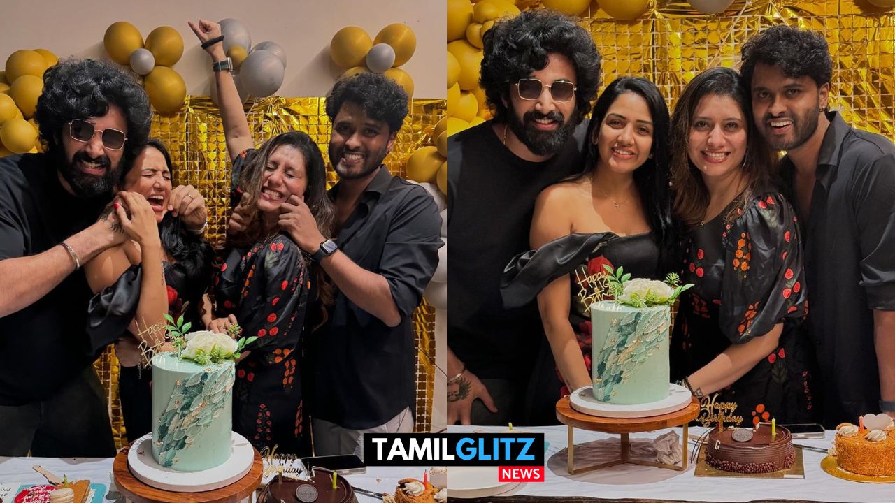 நண்பர்களுடன் பிறந்தநாளை கொண்டாடிய பிக் பாஸ் பாவனி ரெட்டி..! 99