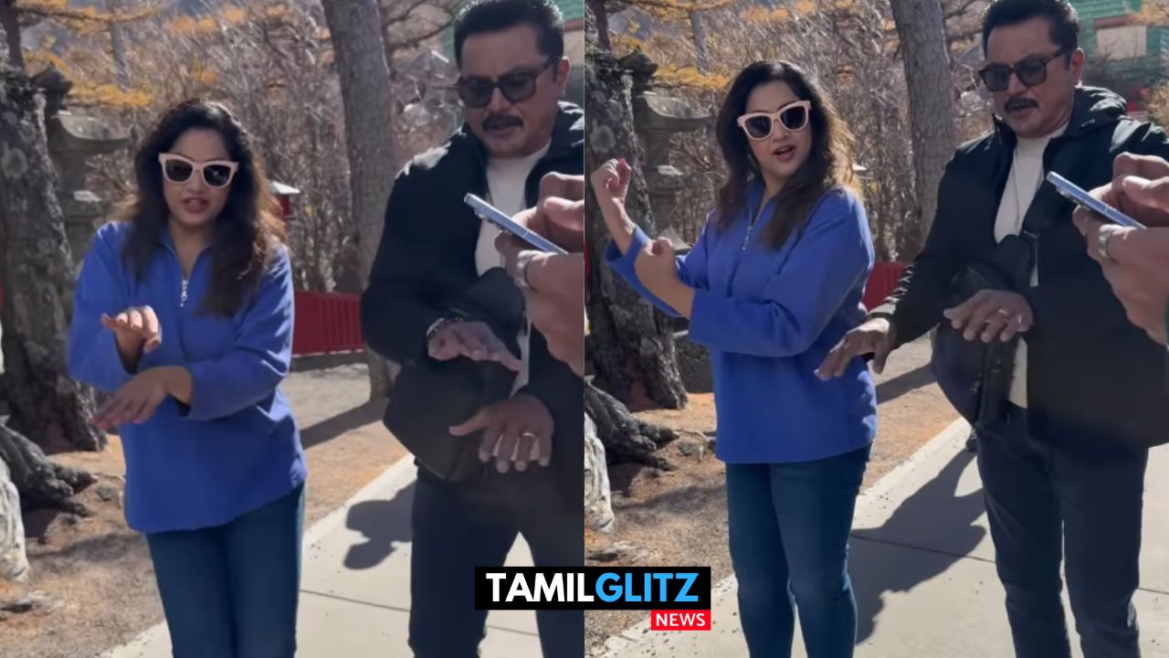 ஜப்பானில் டான்ஸ் ப்ராக்டிஸ் செய்த நாட்டாமை பட ஜோடி..! 63