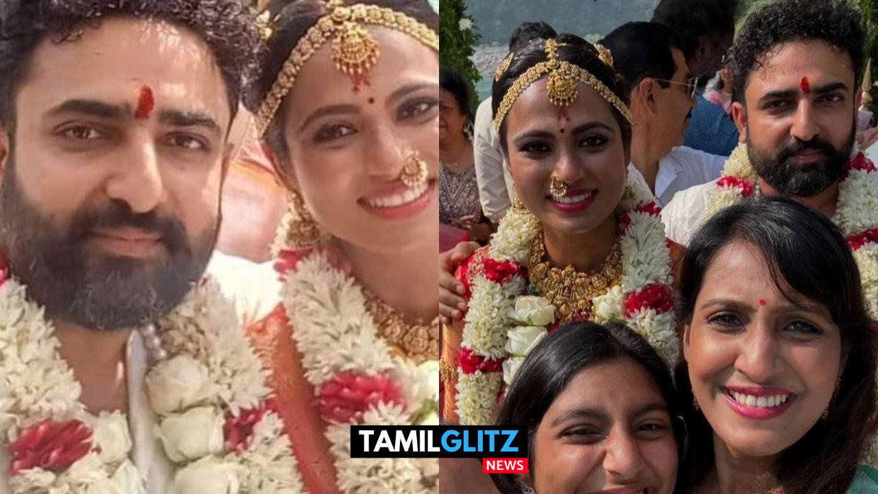 கோலாகலமாக நடைபெற்ற நடிகை ரம்யாபாண்டியன் திருமணம்..! வைரலாகும் திருமண புகைப்படங்கள்..! 51