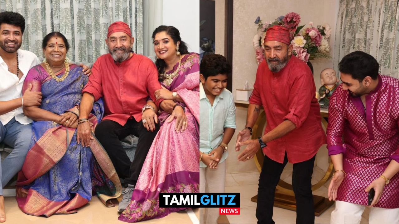 பேரன் பேத்திகளுடன் தீபாவளி பண்டிகையை கொண்டாடிய நடிகர் விஜயகுமார்..! 51