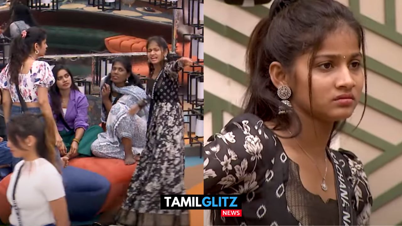 சாச்சனா சௌந்தர்யா இடையே வெடித்த மோதல்..! Bigg Boss Promo…! 121