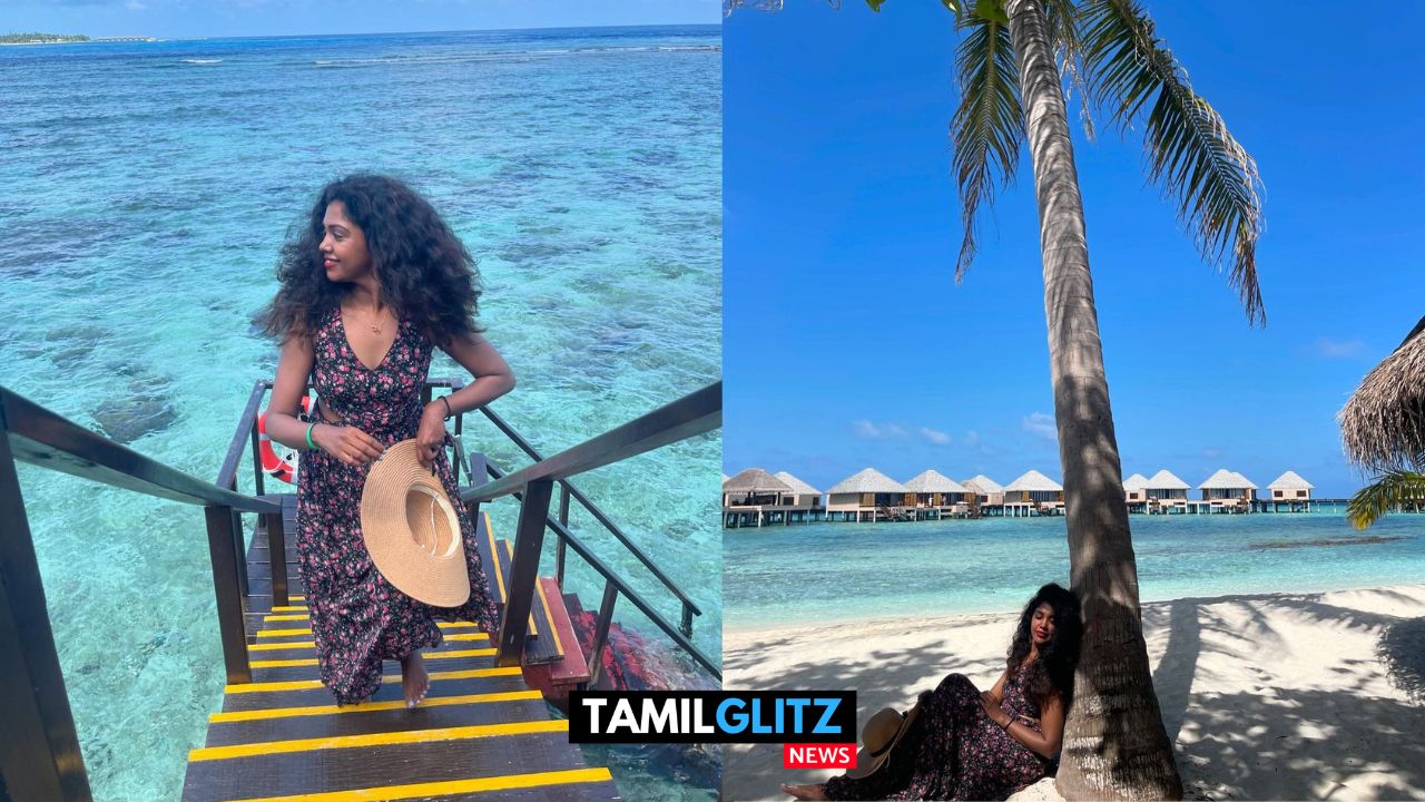 மாலத்தீவில் விடுமுறையை கொண்டாடும் மெட்ராஸ் பட நடிகை ரித்விகாவின் அழகிய புகைப்படங்கள்..! 107