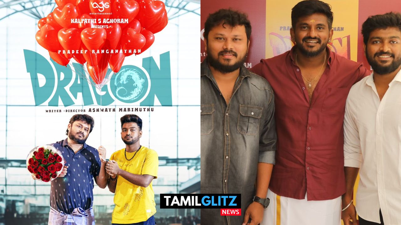 யுடியூபர் சித்து மற்றும் ஹர்ஷத்தை அறிமுகப்படுத்திய இயக்குனர் அஸ்வந்த் மாரிமுத்து..! டிராகன் படத்தின் போஸ்டர்..! 83