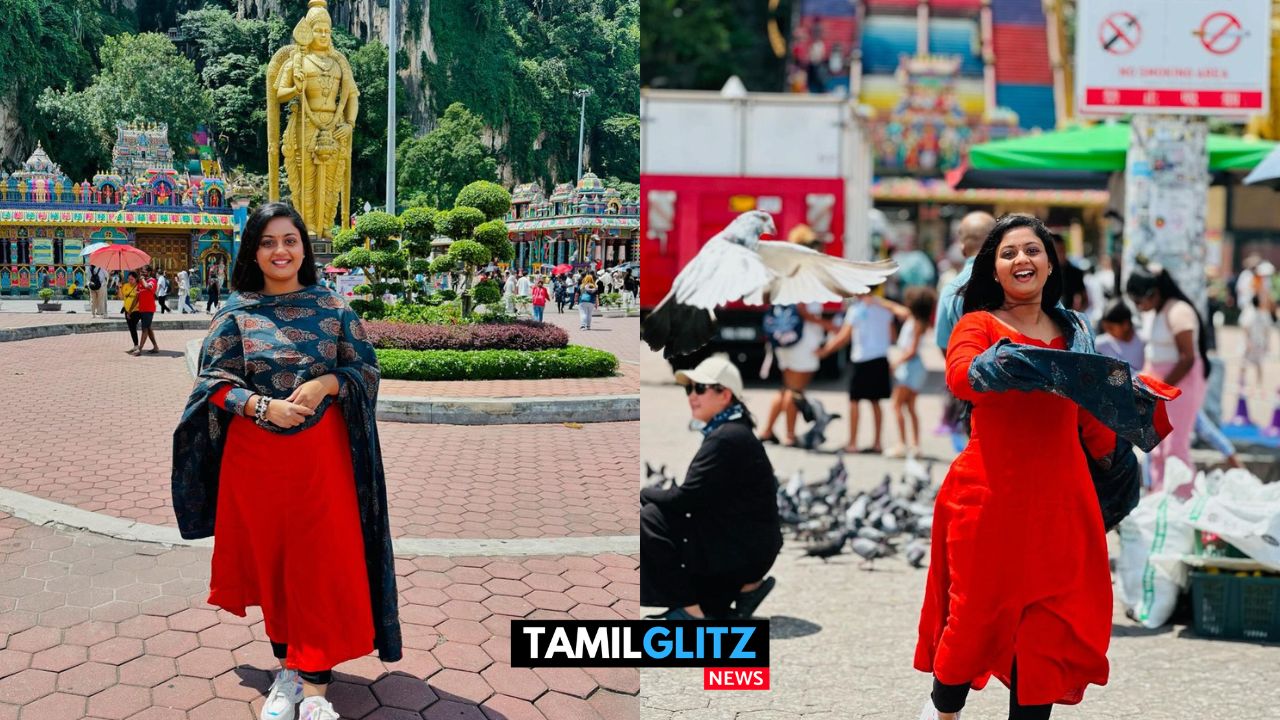 மலேசியன் கோவிலில் சிறகடிக்க ஆசை மீனா சாமி தரிசனம்..! 51