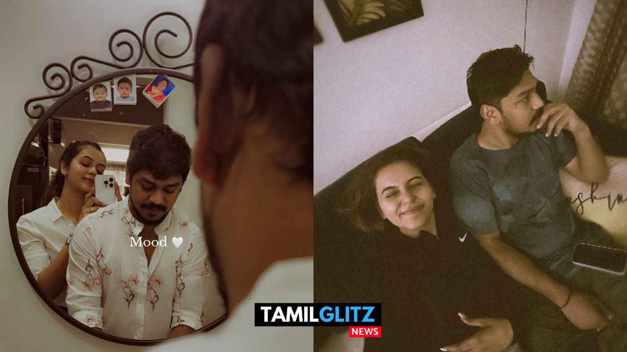 கணவருடன் செம்ம கியூட்டான புகைப்படங்களை வெளியிட்டு திருமண நாள் வாழ்த்து சைத்ரா ரெட்டி..! 15