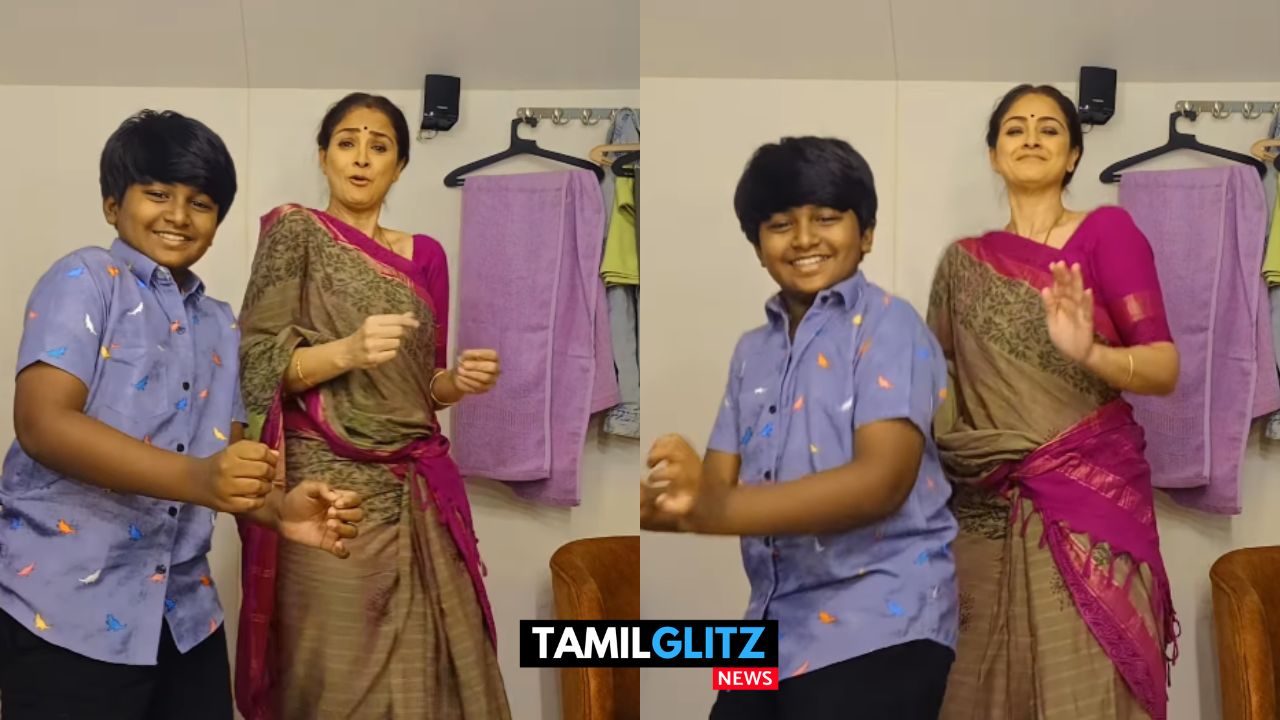 படப்பிடிப்பில் குத்தாட்டம் போட்ட நடிகை சிம்ரன்..! இணையத்தில் தீயாய் வைரலாகும் வீடியோ..! 9