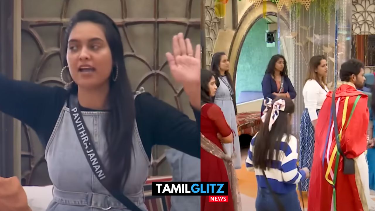 பெண்கள் அணிக்குள்ளயே வந்த மோதல்...! கடுப்பாகிய பவித்ரா..! Bigg Boss Promo…! 33
