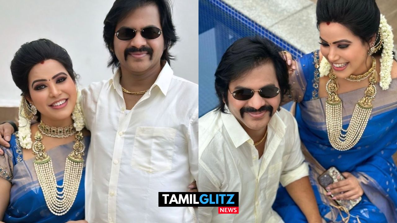 மனைவியுடன் தல தீபாவளி கொண்டாடிய நடிகர் ரெடின் கிங்ஸ்லி..! 77