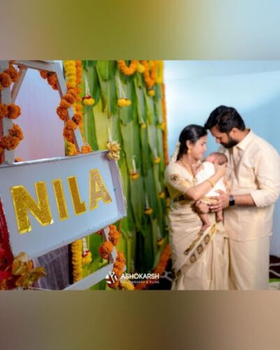 மகளுக்கு பெயர் சூட்டு விழா நடத்திய பாக்கியலட்சுமி சீரியல் நடிகை ரித்திகா..! வெளியான அழகிய புகைப்படங்கள்..! 3