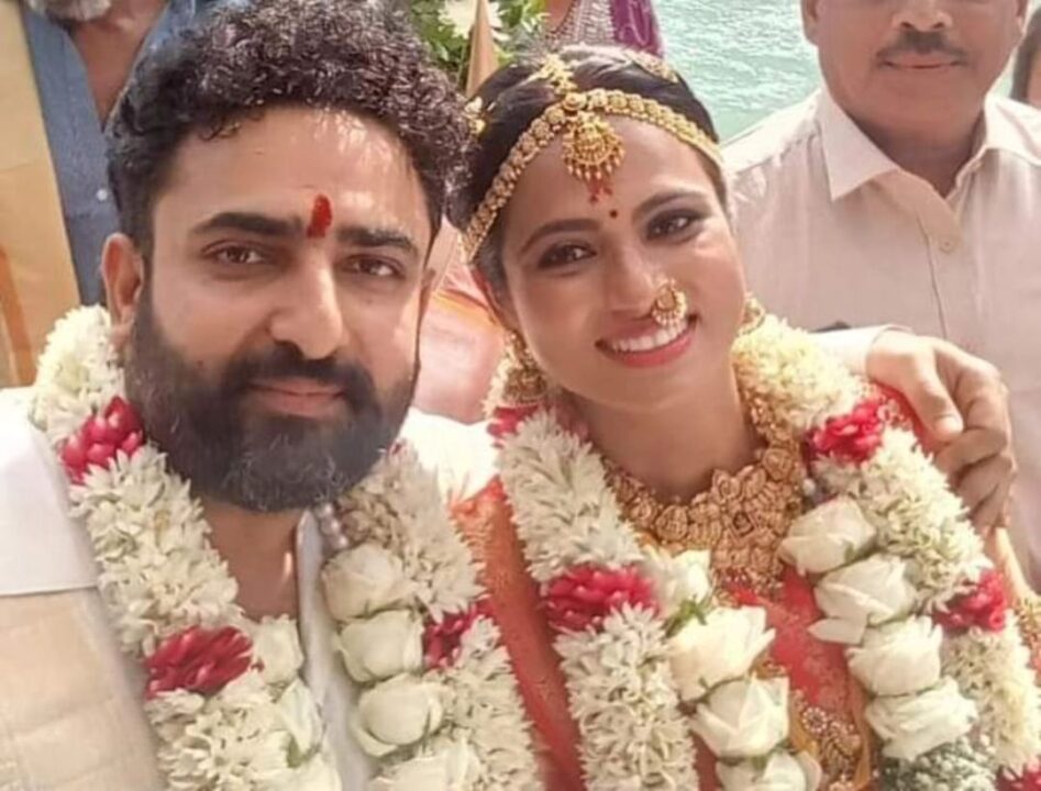 கோலாகலமாக நடைபெற்ற நடிகை ரம்யாபாண்டியன் திருமணம்..! வைரலாகும் திருமண புகைப்படங்கள்..! 5