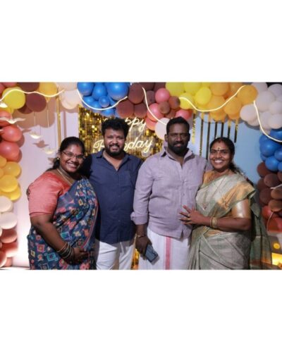 மனைவியின் பிறந்தநாளை காதலுடன் கோலாகலமாக கொண்டாடிய நடிகர் ரோபோ சங்கர்...! 3