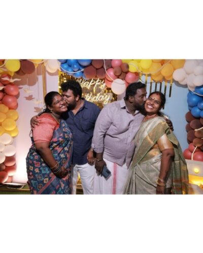 மனைவியின் பிறந்தநாளை காதலுடன் கோலாகலமாக கொண்டாடிய நடிகர் ரோபோ சங்கர்...! 5