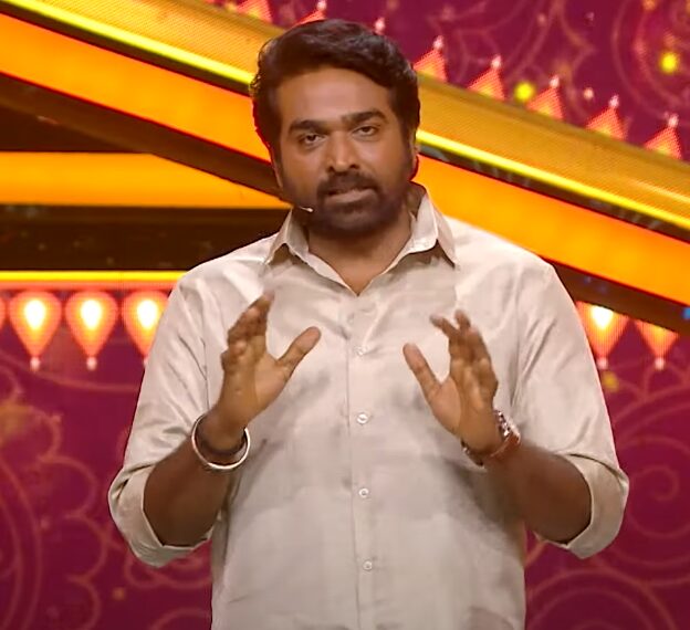 பட்டுசட்டையில் பக்கா மாஸ் என்ட்ரி கொடுத்த விஜய் சேதுபதி..! Bigg Boss Promo..! 3