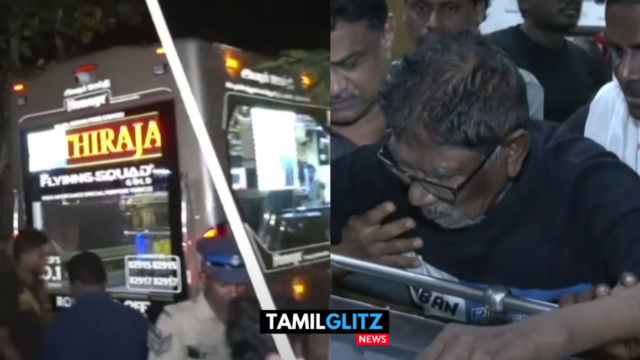 வந்து இறங்கிய மகனின் உடல்..! பார்த்து கதறி அழுத பாரதி ராஜா..! நெஞ்சை உலுக்கும் காட்சி..! 13