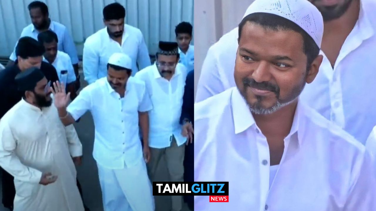 இஃப்தார் நோன்பு திறக்க வந்த TVK தலைவர் விஜய் 19