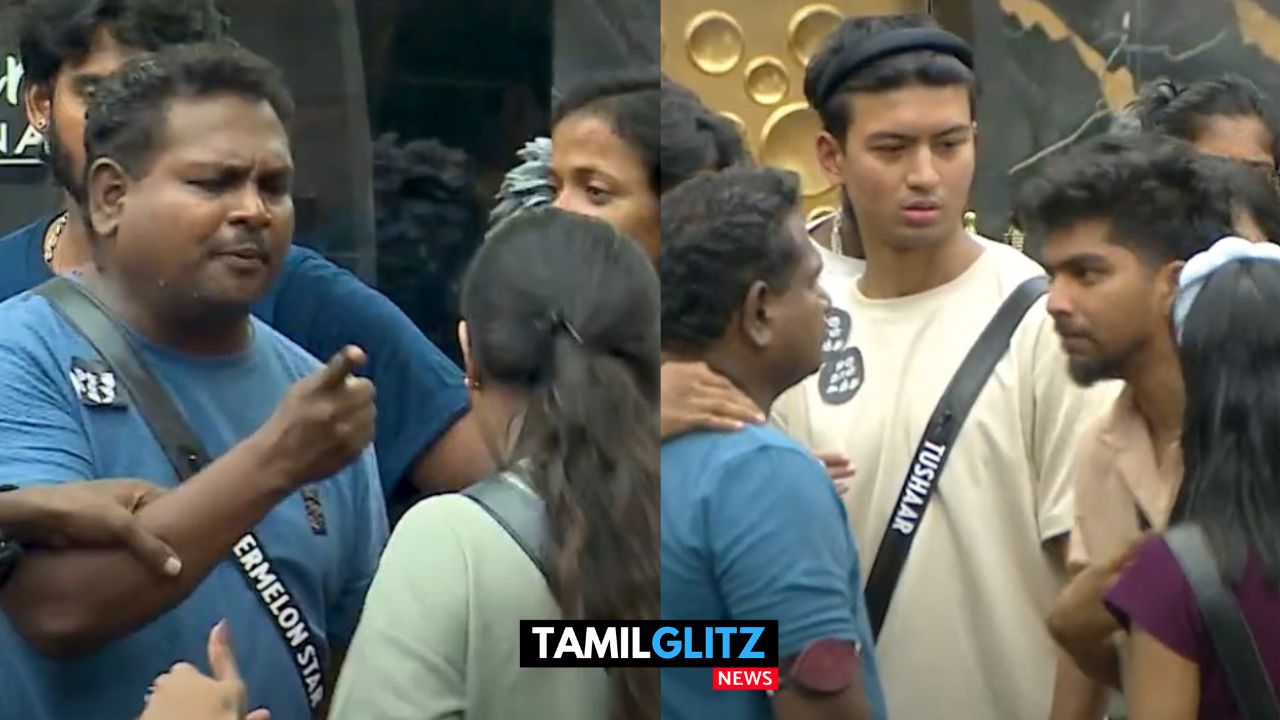 காலையிலேயே வீட்டில் வெடித்த சண்டை..! Diwakar உடன் மோதிக்கொள்ளும் போட்டியாளர்கள்..!பிக் பாஸ் ப்ரோமோ..! 17