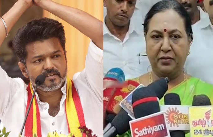 TVK Vijay-ஐ ஒருமையில் திட்டிய DMDK Premalatha..! அதிர்ச்சியில் TVK நிர்வாகிகள்..! 3