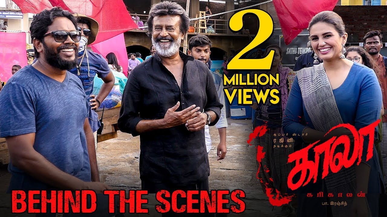 Kaala (Tamil) - Behind The Scenes featuring Theruvilakku Song | Rajinikanth | Pa Ranjith