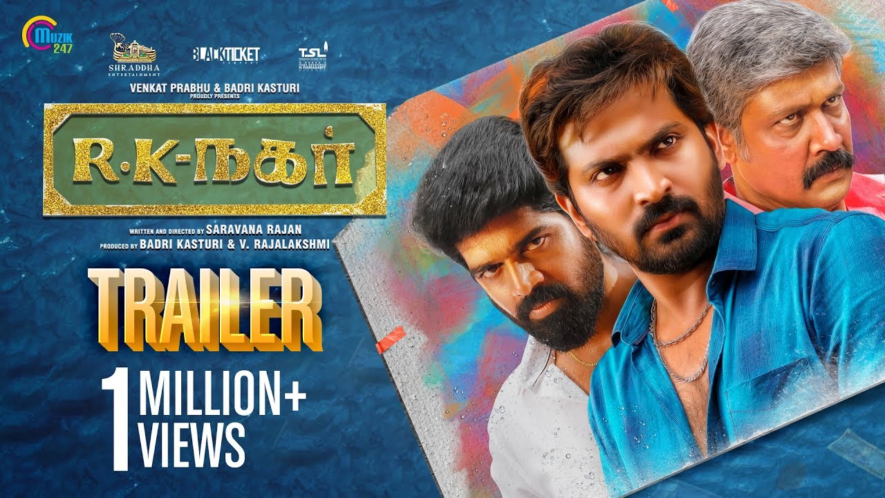 R K Nagar - Official Trailer | Vaibhav | Venkat Prabhu | Premgi Amaran | Saravana Rajan