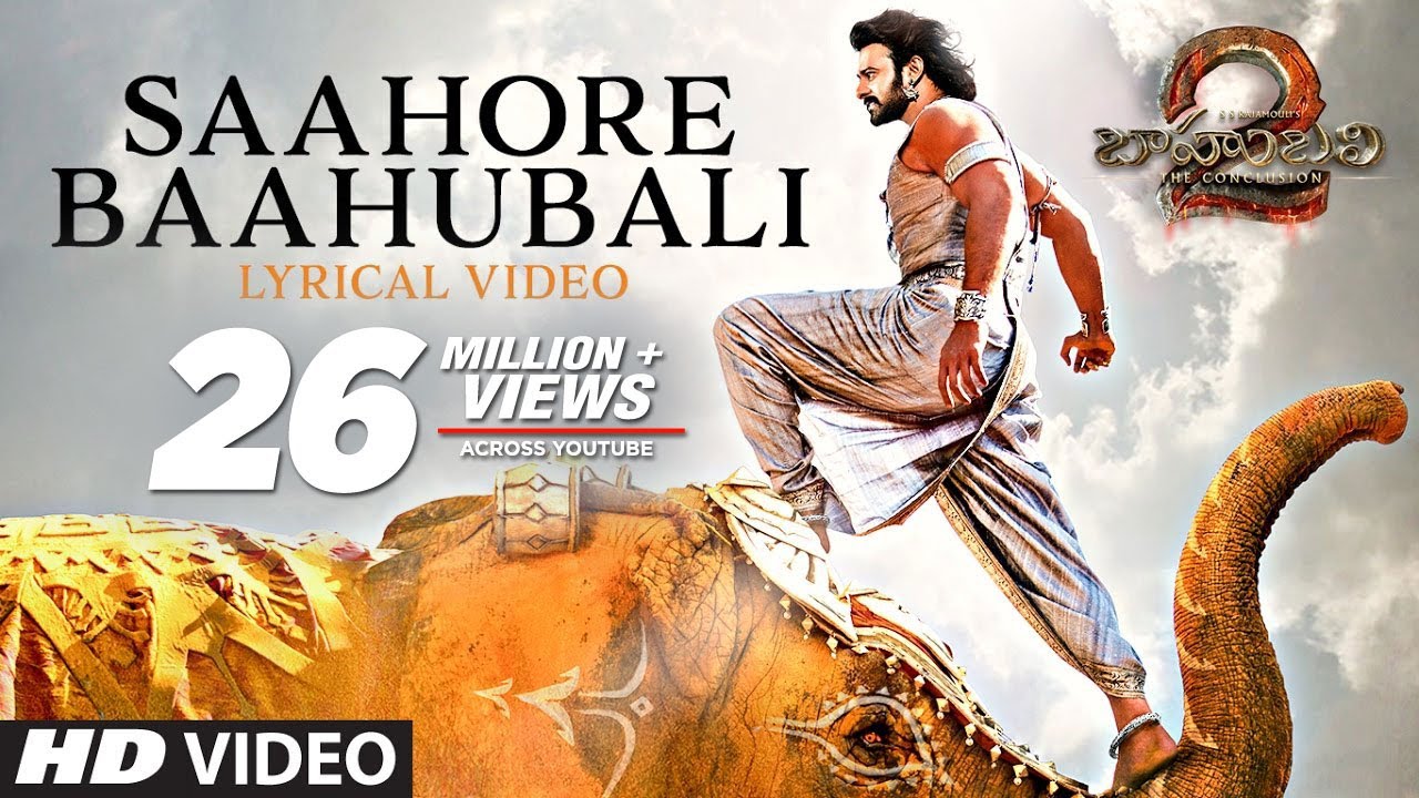 Saahore Baahubali Full Song With Lyrics - Baahubali 2 Songs | Prabhas, MM Keeravani | SS Rajamouli