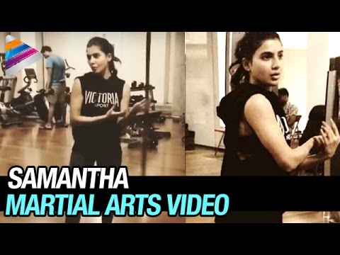 Samantha Stunning Martial Arts Video | #Silambam | Samantha Ruth Prabhu | Telugu Filmnagar