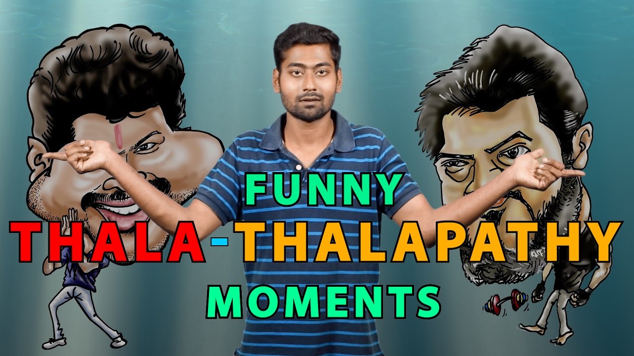 TOP 10 FUNNY THALA - THALAPATHY MOMENTS  | Ft. Varun | Countdown | Madras Central