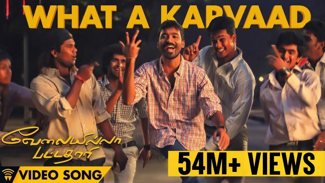 Velai Illa Pattadhaari #D25 #VIP - What A Karvaad | Full Video Song