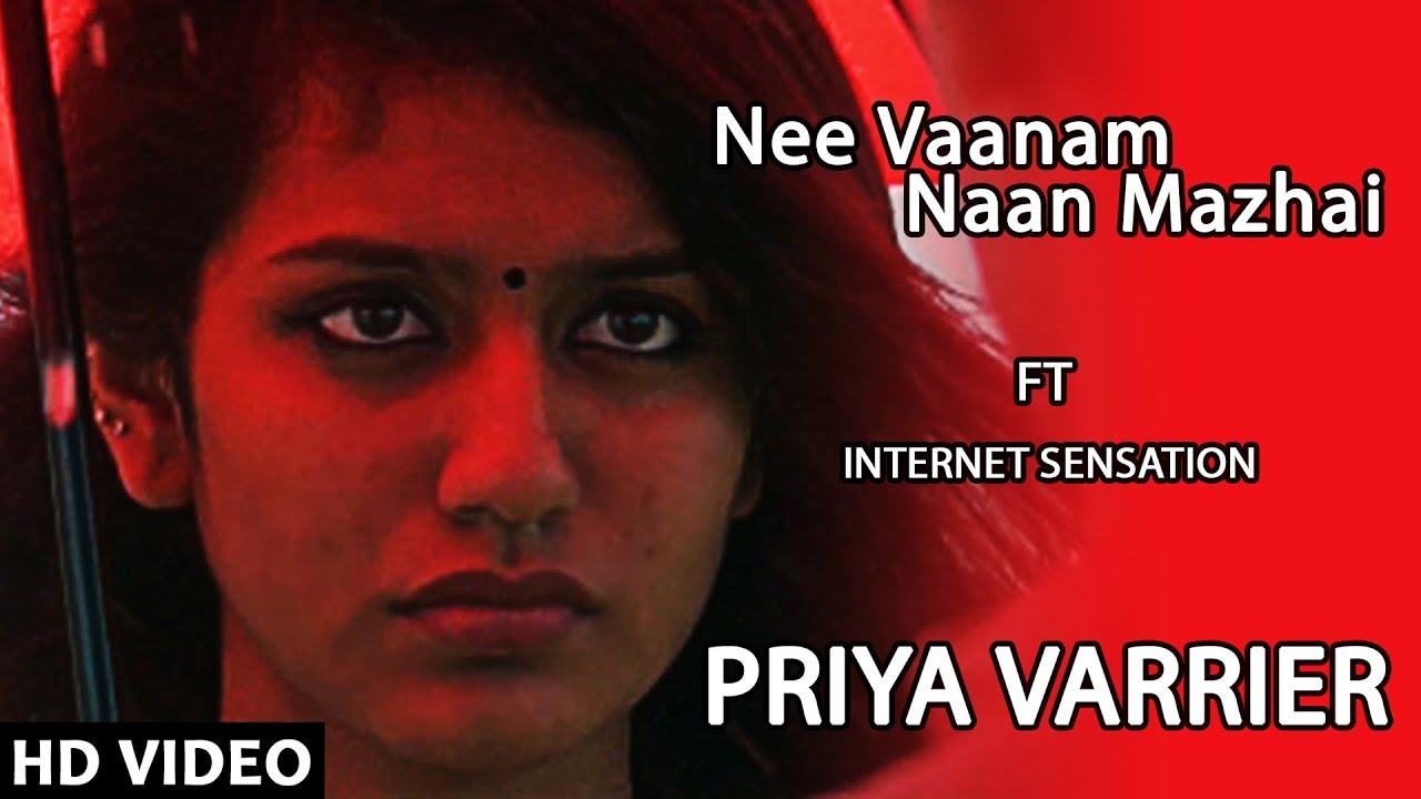 Priya P.Varrier | Nee Vaanam Naan Mazhai Video Song | Saachin Raj Chelory | Nitin N.Nair