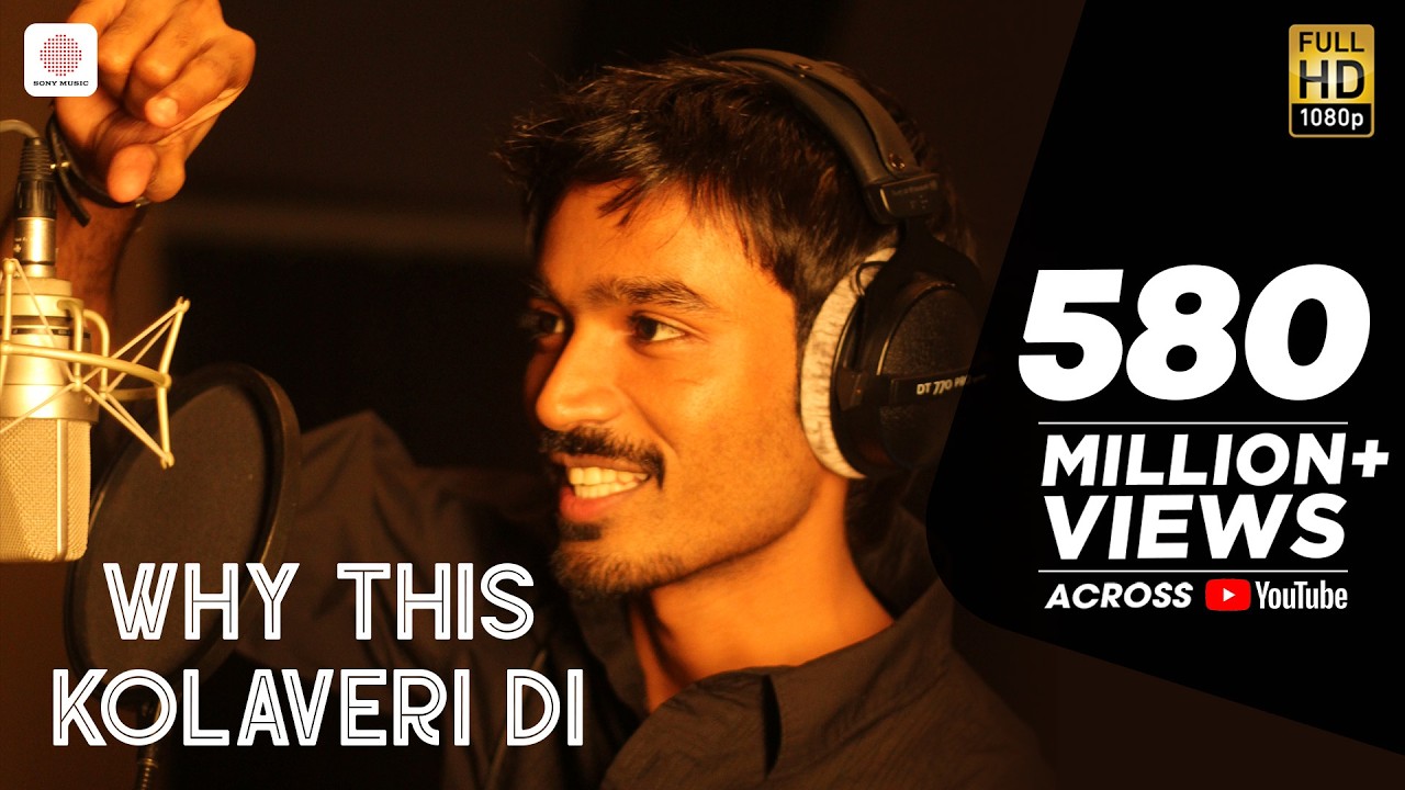 3 - Why This Kolaveri Di Official Video | Dhanush, Anirudh