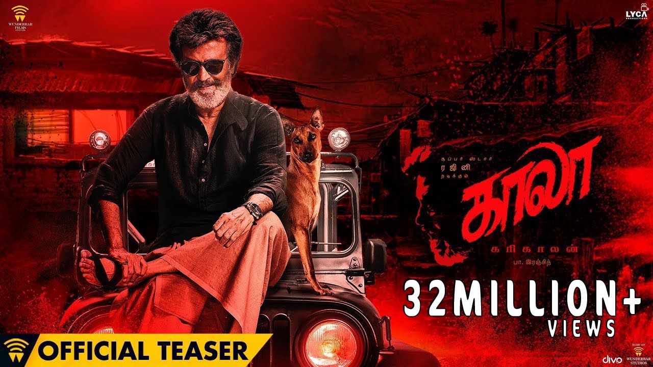 Kaala (Tamil) - Official Teaser | Rajinikanth | Pa Ranjith | Dhanush | Santhosh Narayanan
