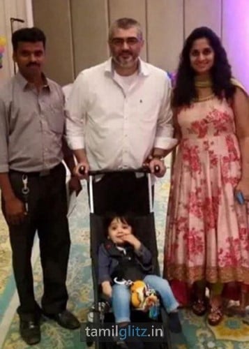 actor ajith daughter birthday photos