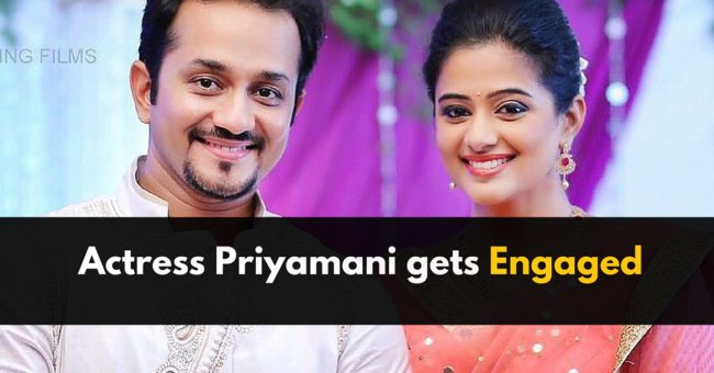 Actress Priyamani gets Engaged