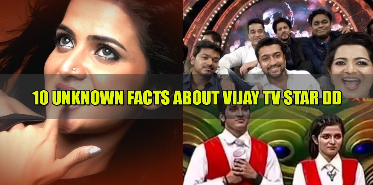 10 Unknown Facts About Vijay Tv DD 12