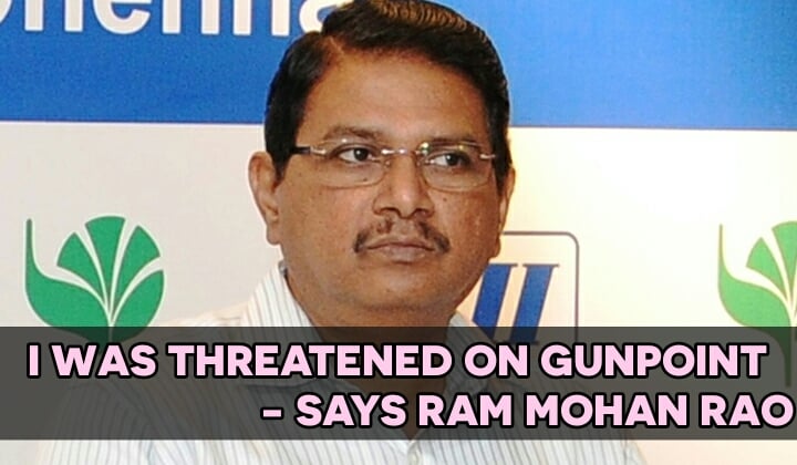 I was threatened in Gunpoint during the It Raid - says Ram mohan rao 1