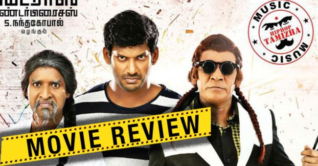 Kaththi Sandai Movie Review 1