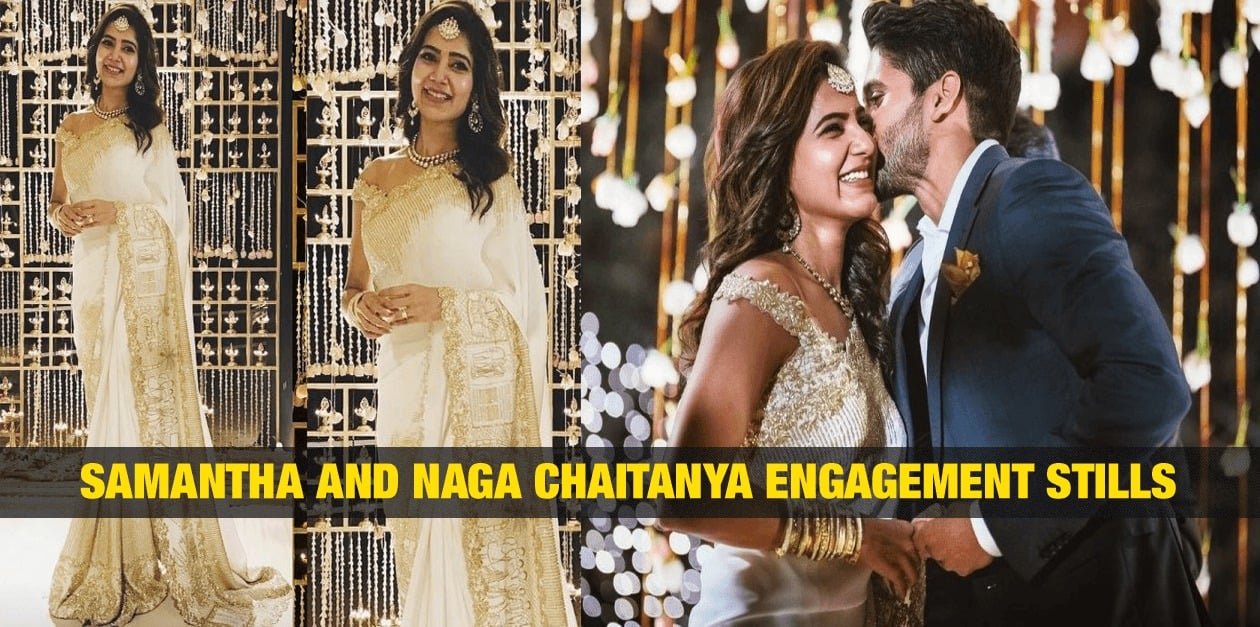 Samantha and Naga Chaitanya Engagement Stills 1