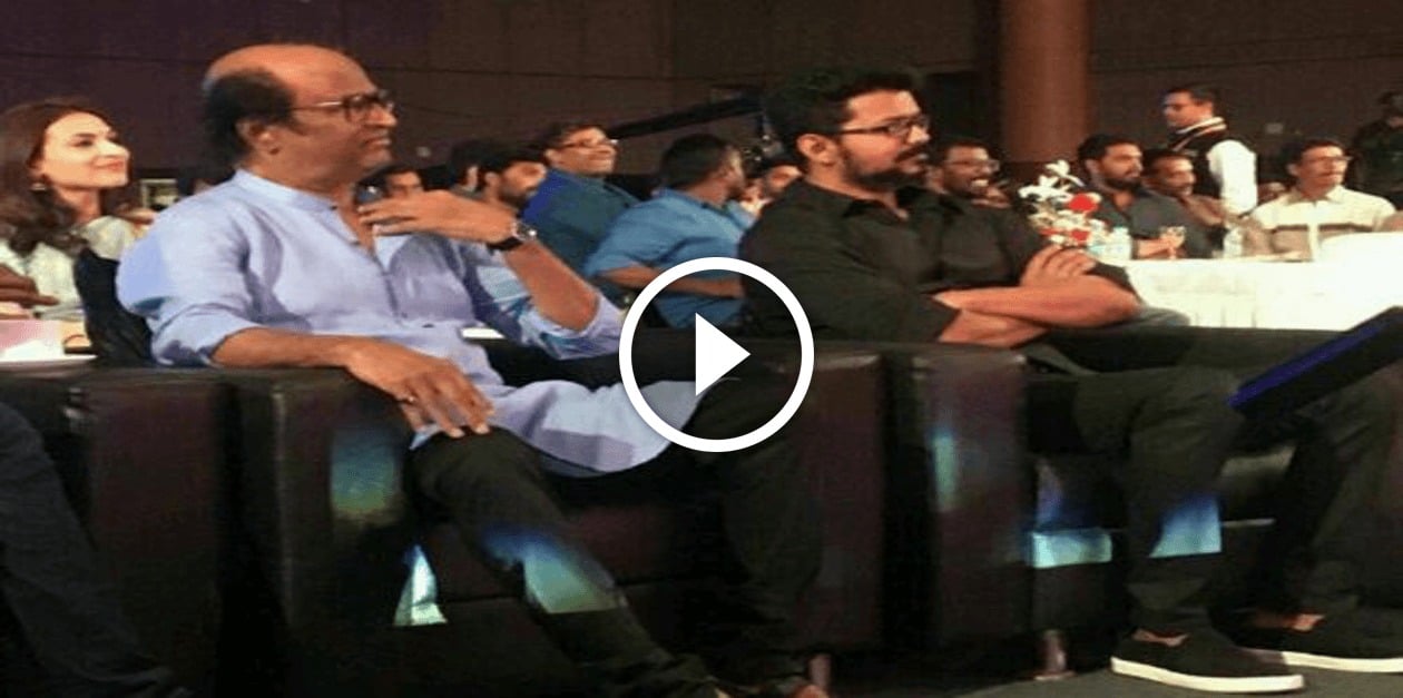 Superstar Rajinikanth Wanted To Sit With Ilayathalapathy Vijay at Vikatan Awards 1