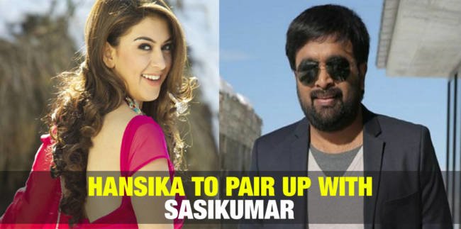 Hansika to Pair up with Sasikumar 1