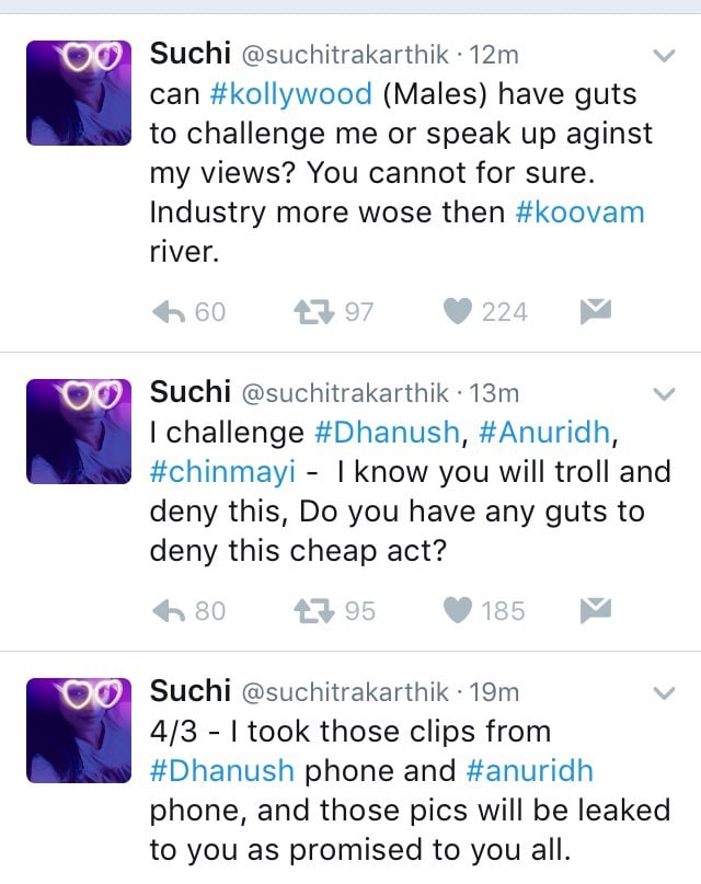 Top 10 Most Controversial Tweets by Suchitra 9