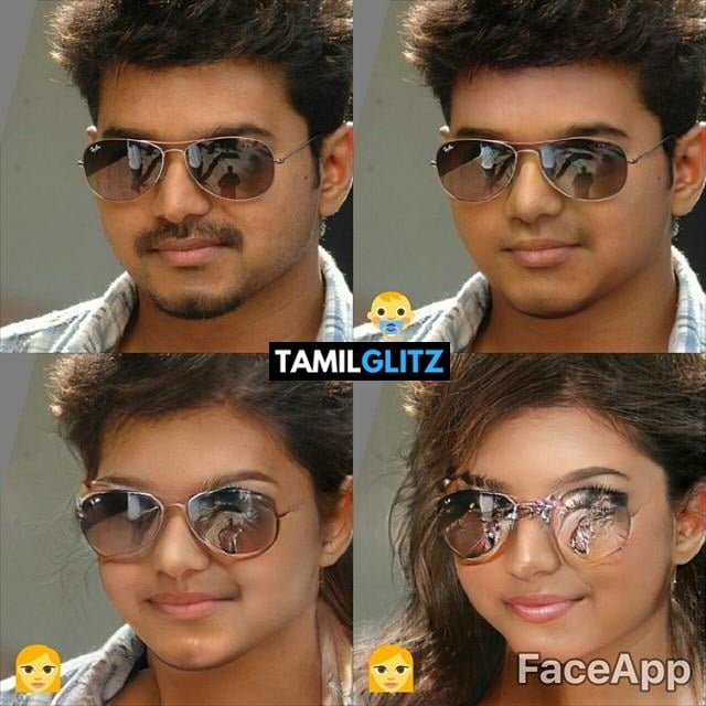 Top 10 Tamil Actors in Faceapp Edits 8