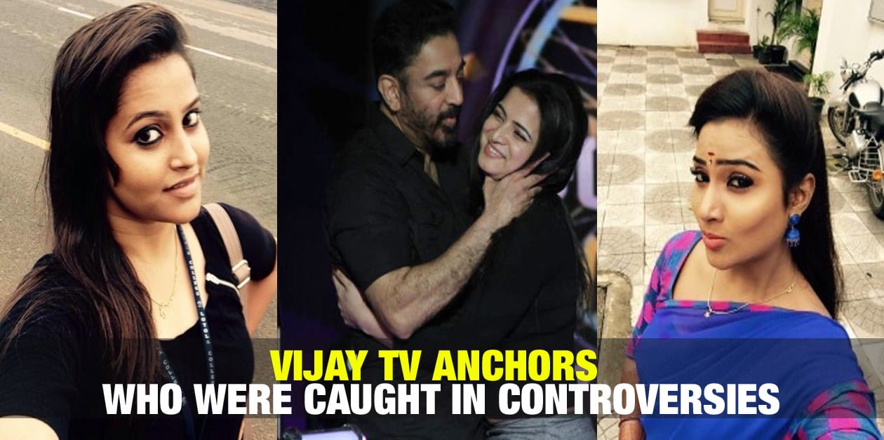 Vijay TV Anchors Who were Caught in Controversies 1