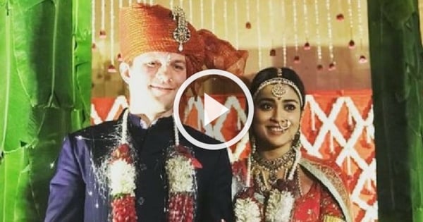 Shriya Saran Exclusive Marriage Video With Russian Boy Friend 3